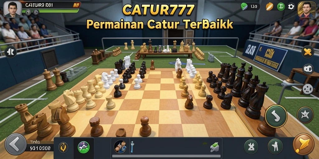 Gameplay menarik dari CATUR777 yang memadukan catur dengan elemen TPS.