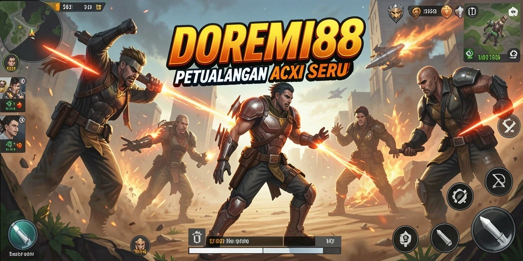 Tampilan gameplay <strong>DOREMI88</strong> yang penuh aksi dan seru.
