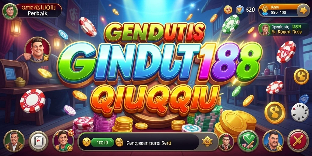 Tampilan seru gameplay GENDUT188 saat bermain QiuQiu.