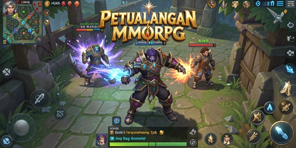 Tampilan gameplay HOKI65 yang menakjubkan dalam dunia MMORPG.