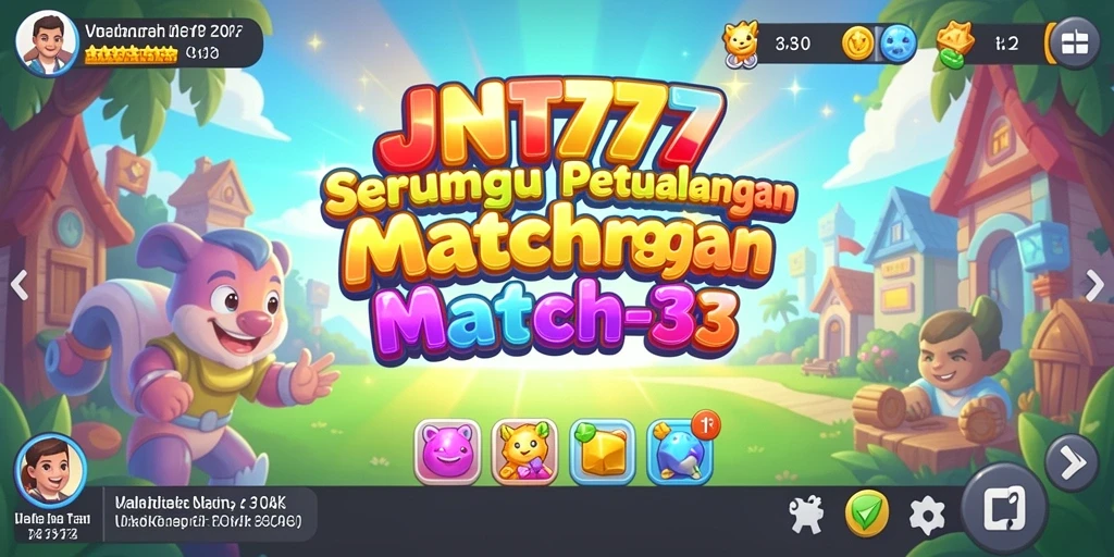 Screenshot gameplay JNT777 yang menarik dan penuh warna.