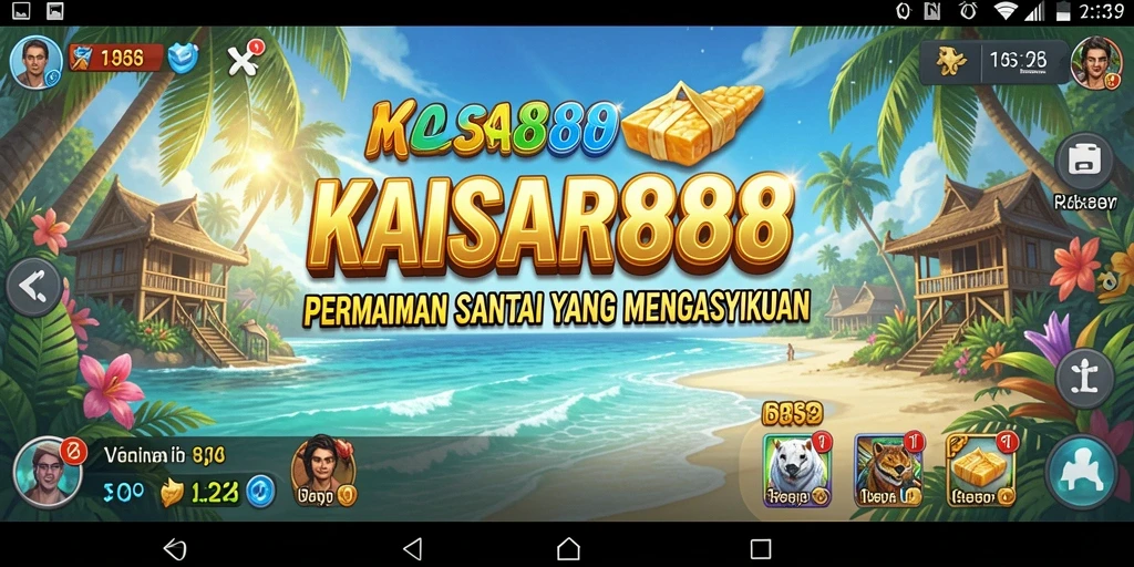 Screenshot gameplay KAISAR888 yang menunjukkan keseruan permainan.