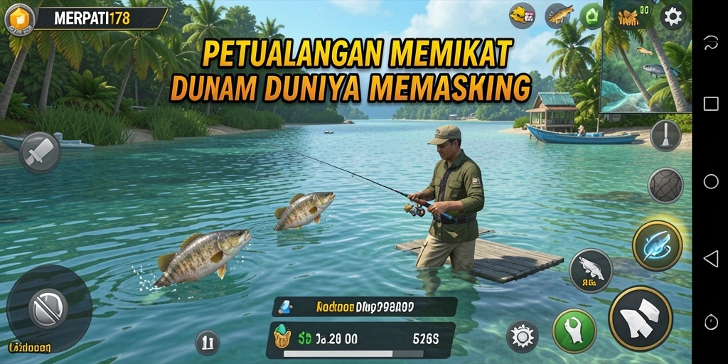 Gameplay seru menangkap ikan di MERPATI178.