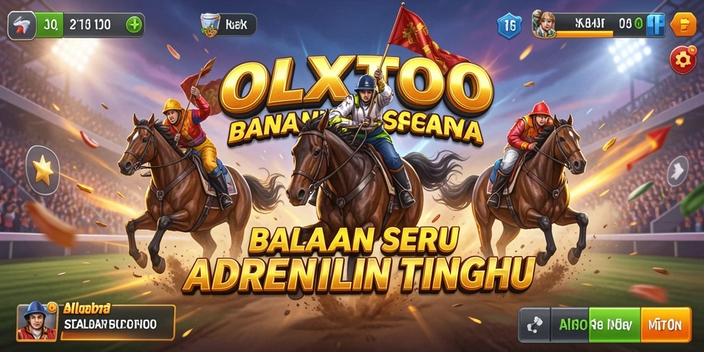 Gameplay balapan yang mendebarkan dan penuh aksi dalam OLXTOTO.