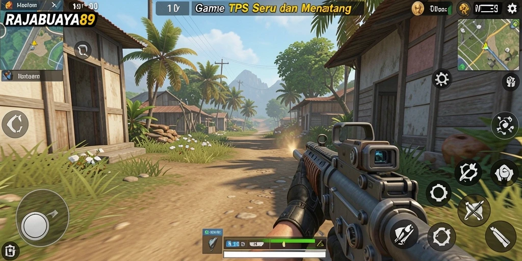 Gameplay seru RAJABUAYA89 menampilkan pertempuran yang intens.