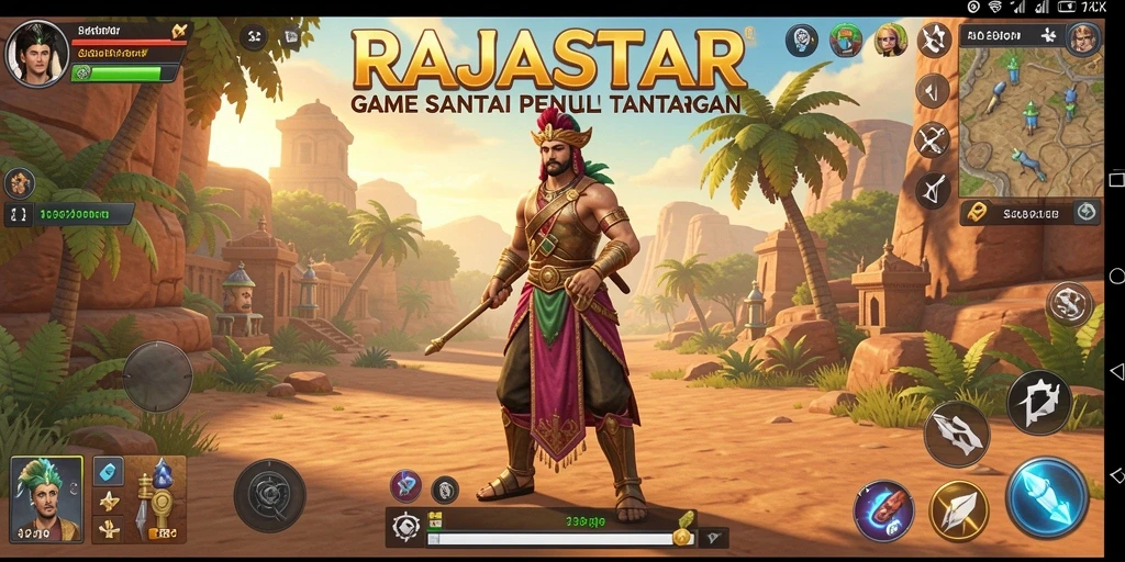Screenshot gameplay RAJASTAR yang menunjukkan keseruan permainan.