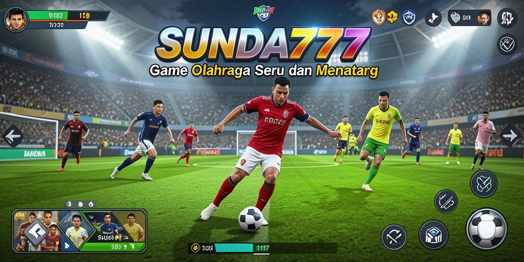 Tampilan gameplay seru dalam SUNDA777 dengan berbagai olahraga.