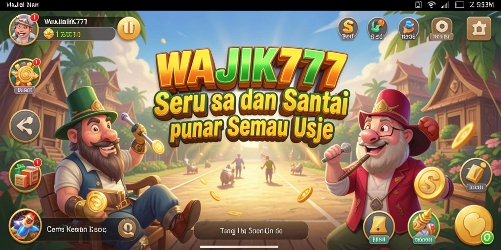 Tampilan menarik dan seru dalam gameplay WAJIK777.