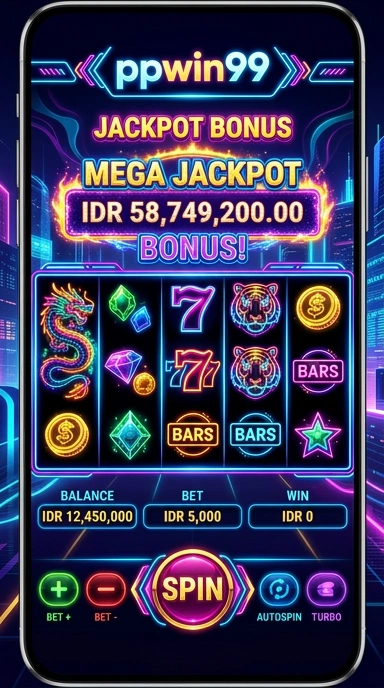Tampilan utama aplikasi ppwin99.